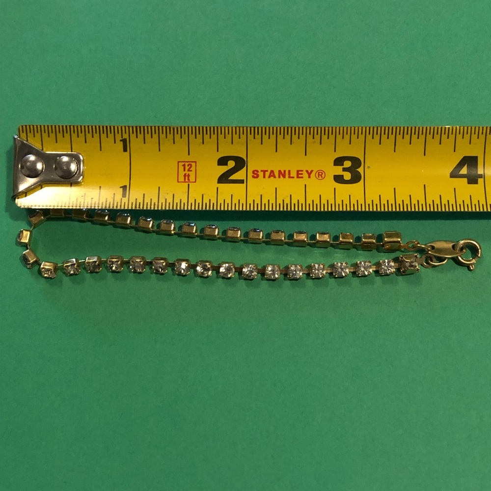 Vintage rhinestone bracelet - Picture 3 of 3